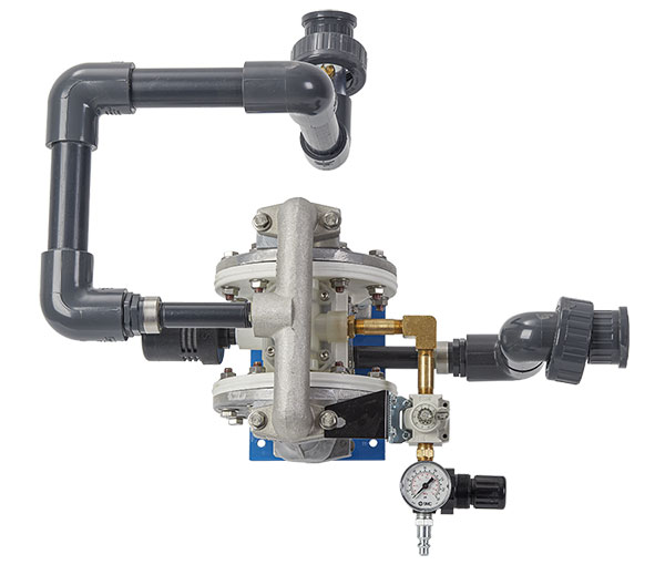 نصب پمپ دیافراگم /پراوند