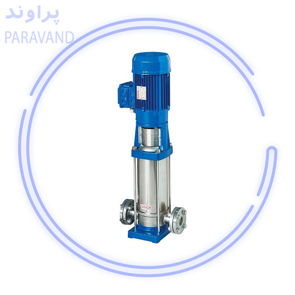 معرفی پمپ طبقاتی KSB عمودی استیل سری Movitec/پراوند