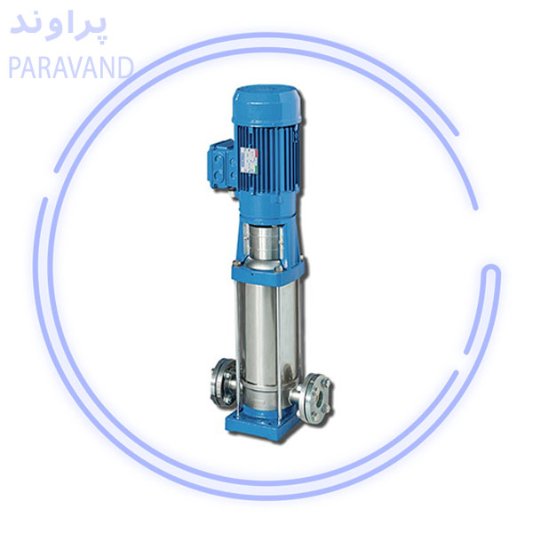 معرفی پمپ آب خطی عمودی طبقاتی سیستما سری MVSt /پراوند