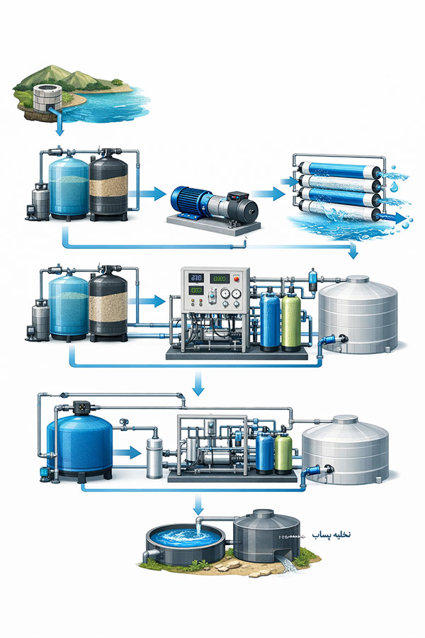 عملکرد دستگاه تصفیه آب RO /پراوند