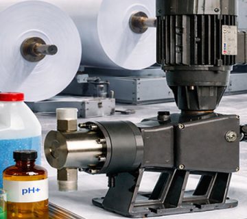 کاربرد دوزینگ پمپ در صنعت کاعذسازی/پراوند