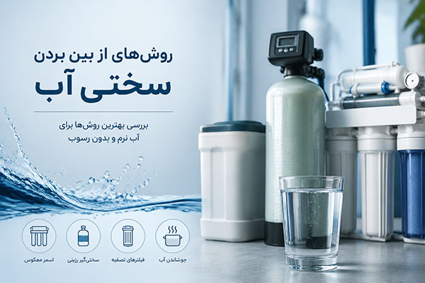 بهترین روش های از بین بردن سختی آب/پراوند-تامین تجهیزات صنعت آب کشور